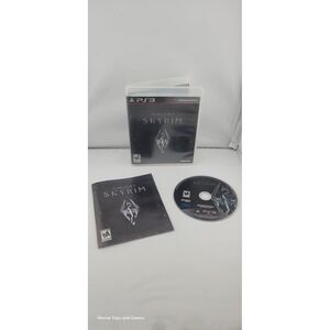 The Elder Scrolls V: Skyrim (Sony PlayStation 3, PS3, 2009)‎ CIB Complete Tested
